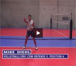 Mike Diehl Volleyball Defense Part II
