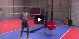 Mike Diehl Volleyball Jump Float Serve