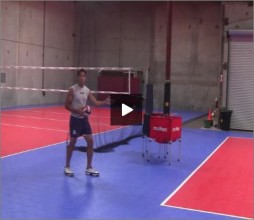 Mike Diehl Volleyball Jump Float Serve