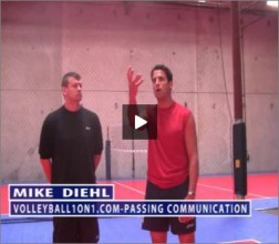 Mike Diehl Volleyball Passing Communication