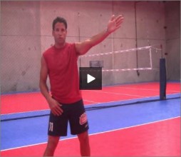 Mike Diehl Volleyball Passing In Position One
