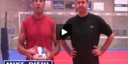 Mike Diehl Volleyball Warm Up Partner