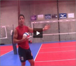 Mike Diehl Volleyball Warm Up Pepper