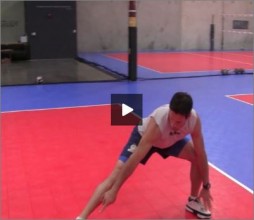 Mike Diehl Volleyball Warm Up