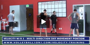 Movement Portion – Velocity Workout 3 – Multi-Directional