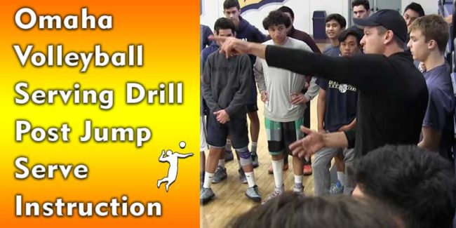 Omaha-Volleyball-Serving-Drill-Post-Jump-Serve-Instruction