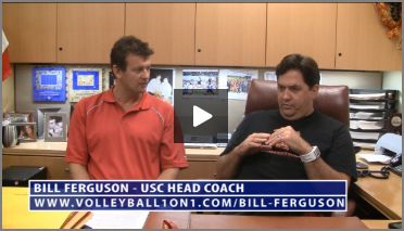 Over the Net Pepper Volleyball Drill