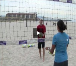 Priscilla Lima Beach Volleyball Defense for Blockers