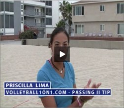 Priscilla Lima Beach Volleyball Passing II