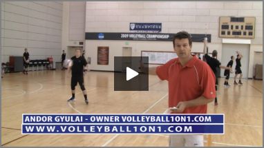 Proper Indoor Volleyball Pepper Technique