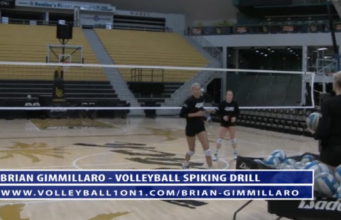 Rapid Fire Volleyball Spiking Drill by Brian Gimmillaro