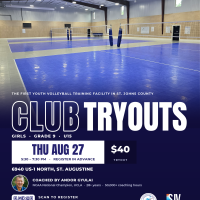 SJVC - Club Tryouts August 27st - 7:30 to 9:30 PM