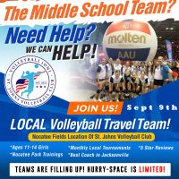 SJVC - 2025 / 2026 School Calendar Year - Travel Teams Tryouts - Sept 18th, 2025 Tryout Date