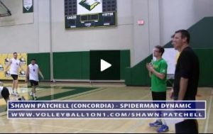 Spiderman Dynamic Volleyball Warm Up Drill