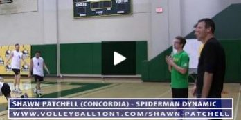 Spiderman Dynamic Volleyball Warm Up Drill