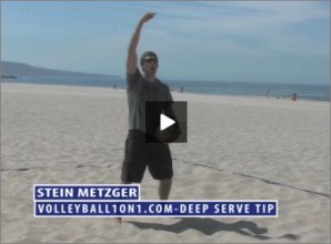 Stein Metzger Beach Volleyball Deep Serve