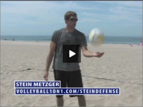 Stein Metzger Beach Volleyball Defense