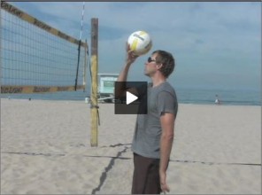 Stein Metzger Beach Volleyball Setting