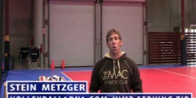 Stein Metzger Volleyball Series Setting Jump Serve