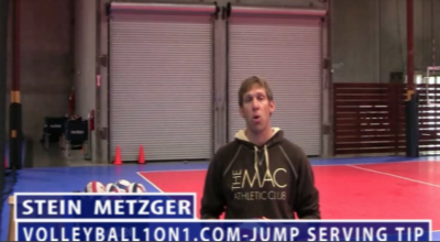 Stein Metzger Volleyball Series Setting Jump Serve