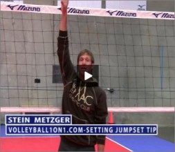 Stein Metzger Volleyball Series Setting Jump Set