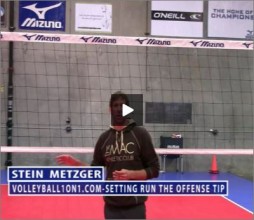 Stein Metzger Volleyball Series Setting Running The Offense