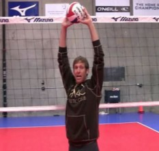 Stein Metzger Volleyball Series Setting Up High