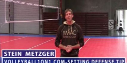 Stien Metzger Volleyball Series Setting Defense