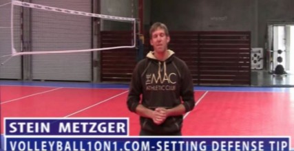Stien Metzger Volleyball Series Setting Defense