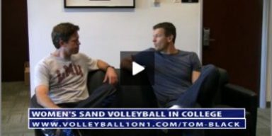 Tom Black Conversations from Office – Womens Sand Volleyball