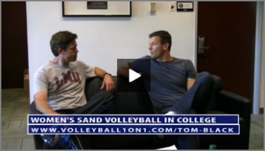 Tom Black Conversations from Office – Womens Sand Volleyball