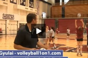 Tom Black Hitting Lines With Pass Warm Up Drill