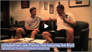 Tom Black Volleyball Conversation from Office Practice  1 – Hut to 5 Drill