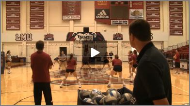 Tom Black Volleyball Practice Plan 2 – 6 on 6 Wash with Serve and Off Target Free Ball Drill