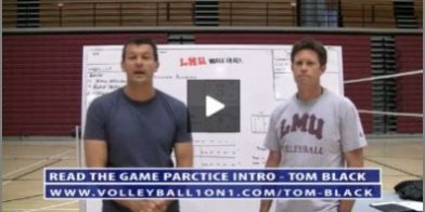 Tom Black Volleyball Practice Plan 3 – College Womens Indoor Reading the Game Practice
