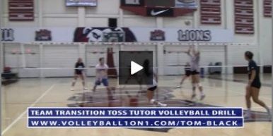 Transition Toss Volleyball Drill with Tom Black