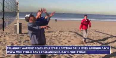 Tri-Angle-Warm-Up-Beach-Volleyball-Drill,-Focus-on-Setting-with-Anjinho-Bacil-Video-2-391