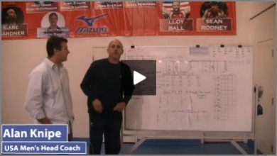 USA Mens Volleyball Practice Plan and Drills with Alan Knipe 1 – Part 1
