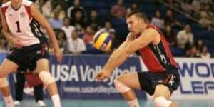 USA Volleyball Serving and Libero Passing Drill