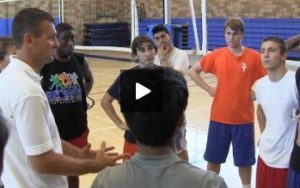 Uni High School Volleyball Coaching Nightmares - Final Huddle and Review - Practice 1