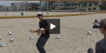 Using Spring for Beach Volleyball Setting