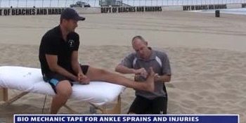 Volleyball Ankle Taping Techniques That Allow for Good Movement