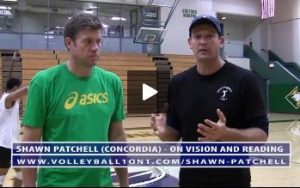Shawn Patchell discusses coaching volleyball vision and reading the game.