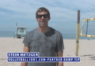 Volleyball Etiquette, Dumping Your Partner