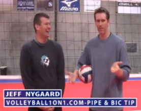 Volleyball Hitting How To, The Bic and Pipe History