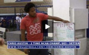 Volleyball Practice Introduction to Team with Chris Austin