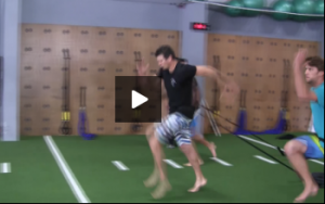 Volleyball Sled Marches and Resisted Skip Exercise Drills