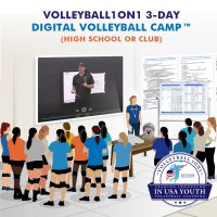 Volleyball1on1 3-DAY DIGITAL VOLLEYBALL CAMP ™ DEPOSIT