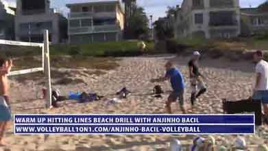 Warmup-Hitting-Lines-Beach-Drill-with-Anjinho-Bacil