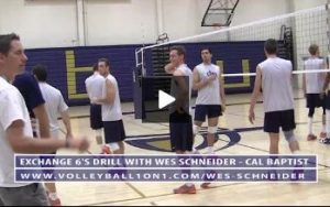 Wes Schneider - Exchange Volleyball Drill